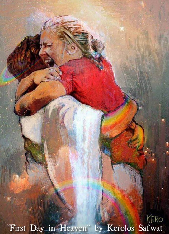 First Day in Heaven, Caity and Jesus