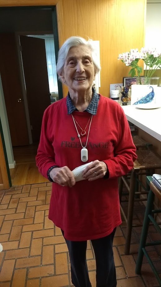 Isabelle, free range chick